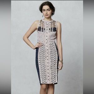 Byron Lars Beguile Laser-cut dress
